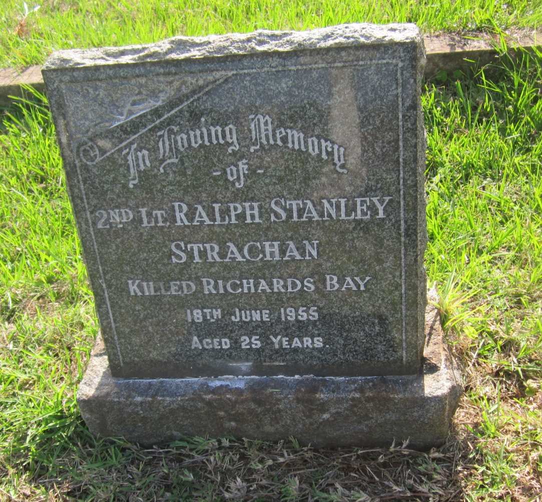 STRACHAN Ralph Stanley -1955