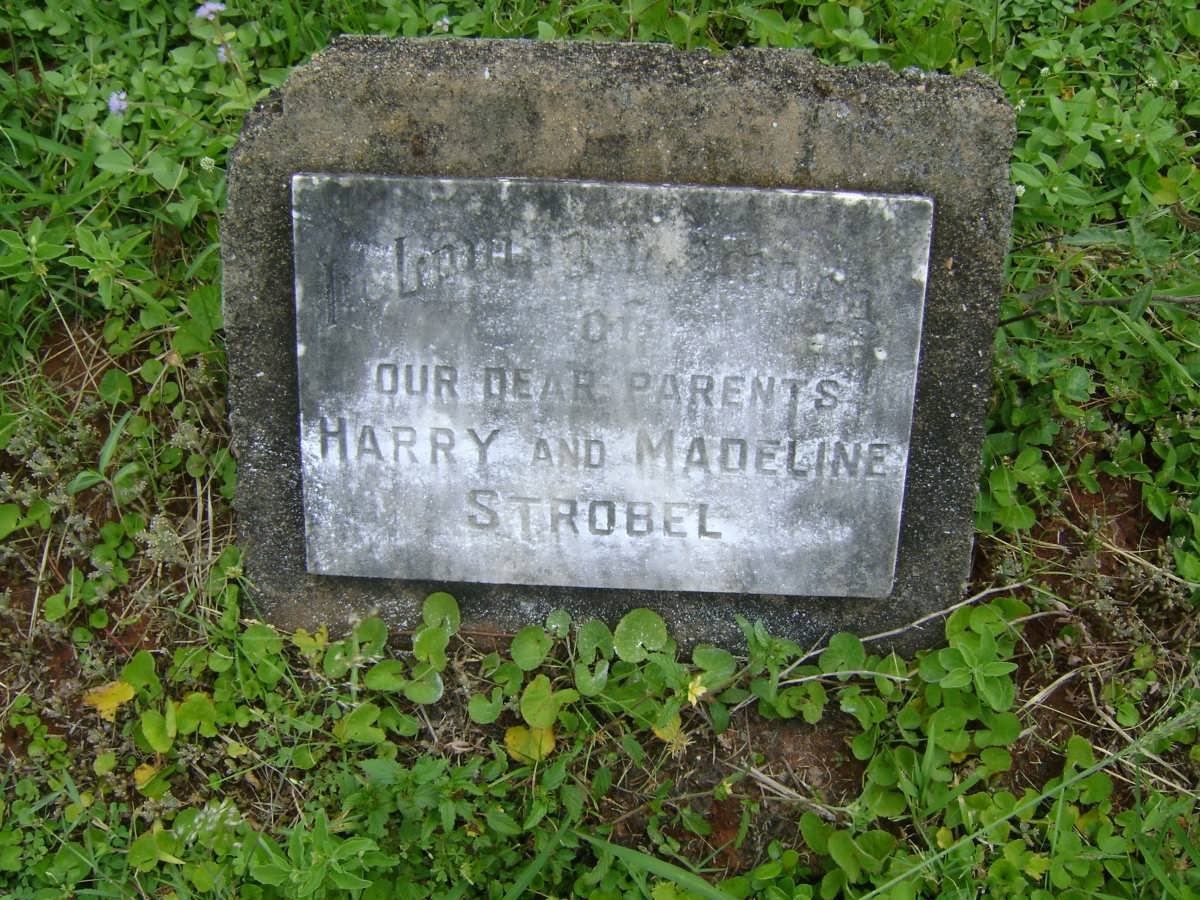 STROBEL Harry -1926 &amp; Madeline -1944