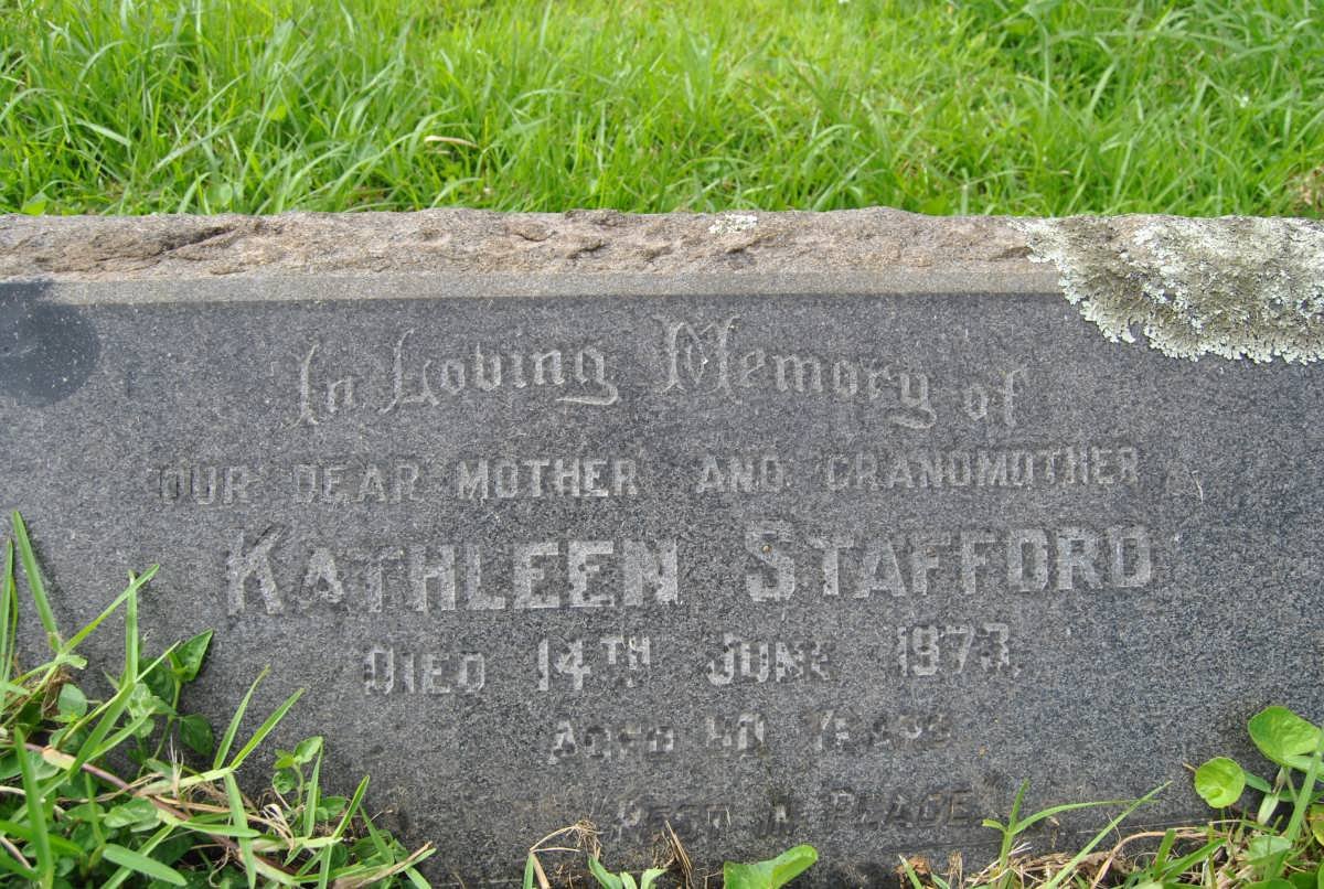STAFFORD Kathleen -1973