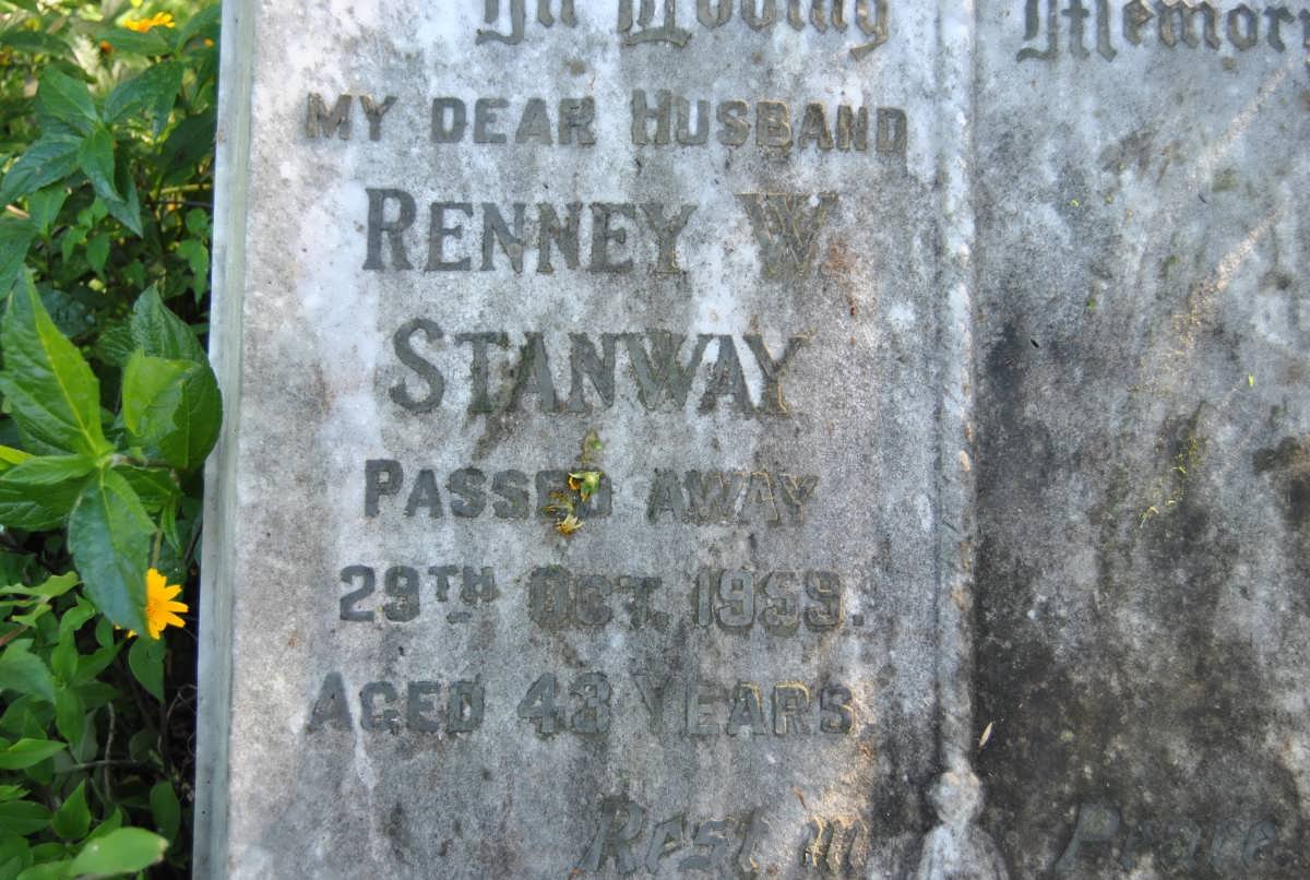 STANWAY  Renney W. -1959