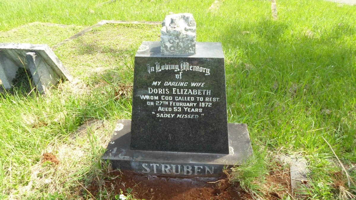 STRUBEN Doris Elizabeth -1972