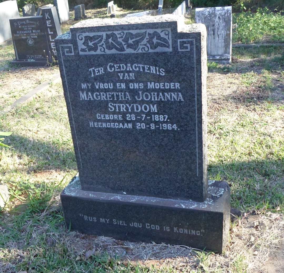 STRYDOM Magretha Johanna 1887-1964