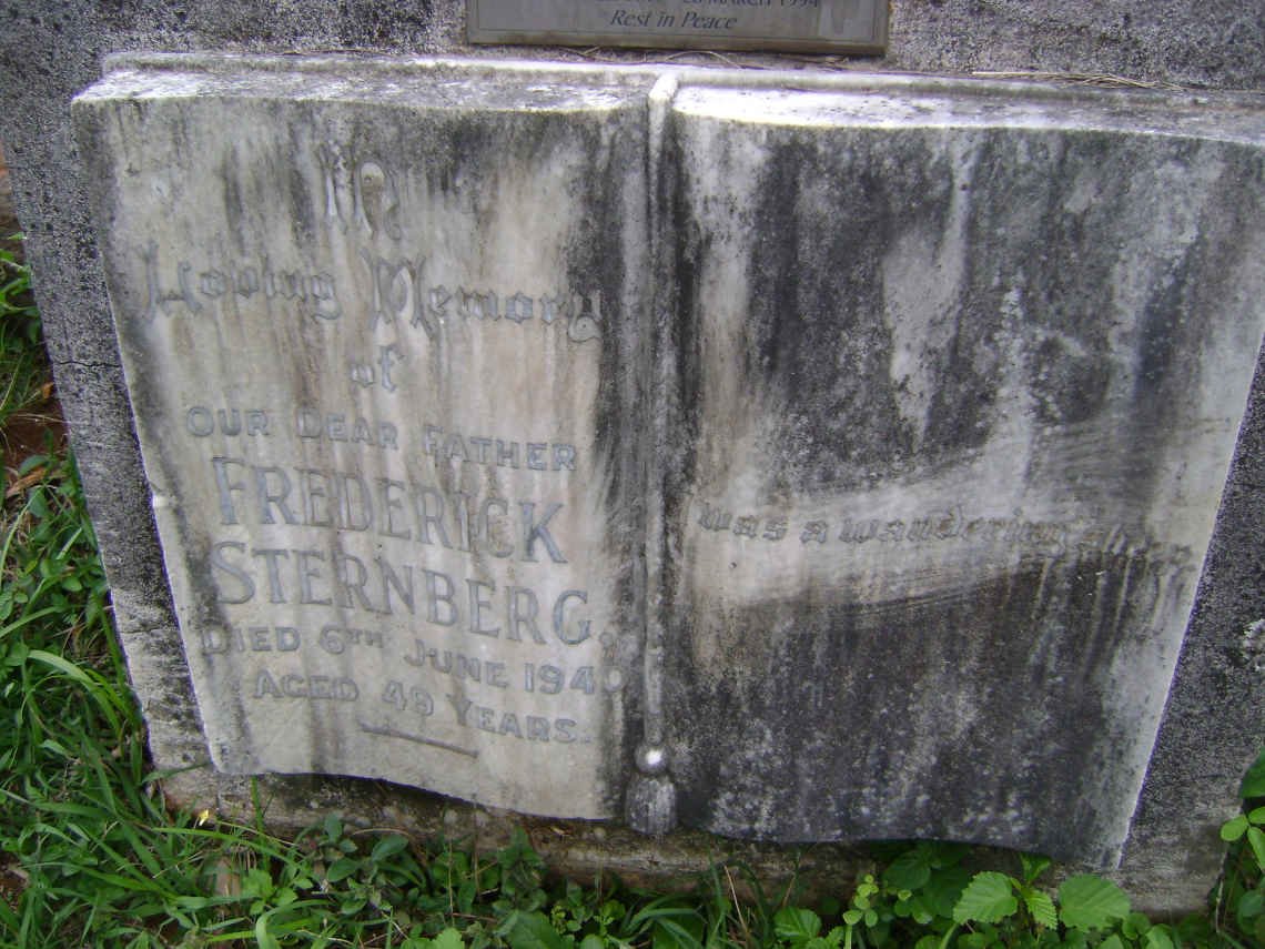 STERNBERG Frederick -1940