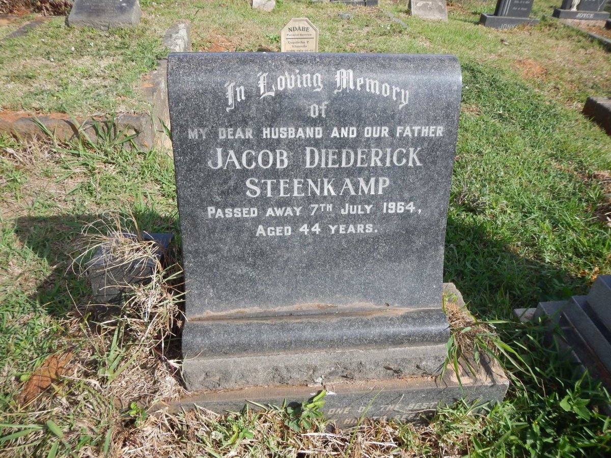 STEENKAMP Jacob Diederick -1964
