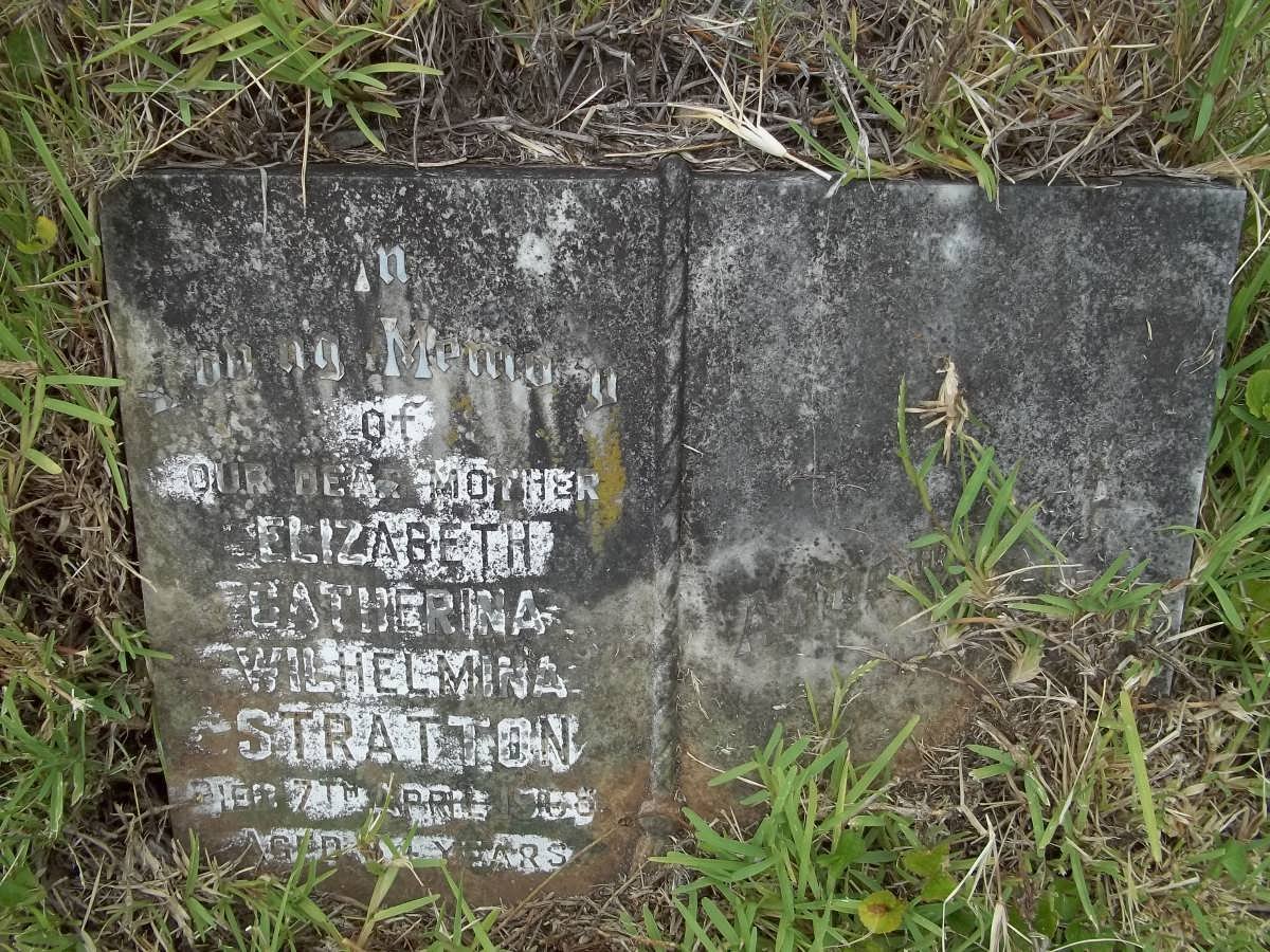 STRATTON Elizabeth Catherina Wilhelmina -1968