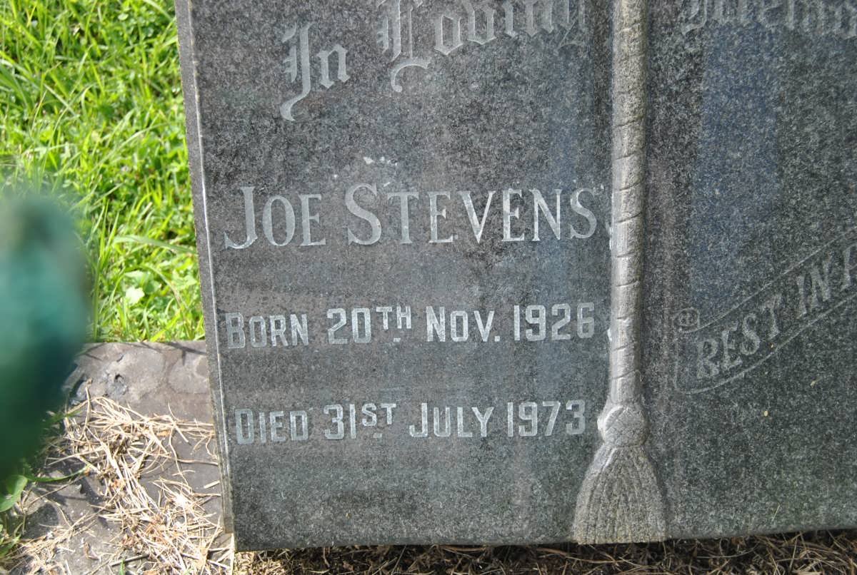STEVENS Joe 1926-1973