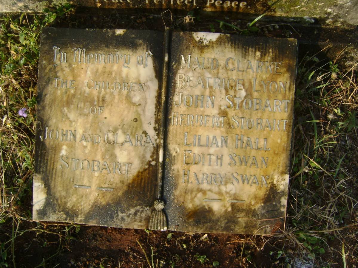 STOBART John :: STOBART Herbert :: CLARKE Maud -1966 :: LYON Beatrice :: HALL Lilian :: SWAN Harry &amp; Edith