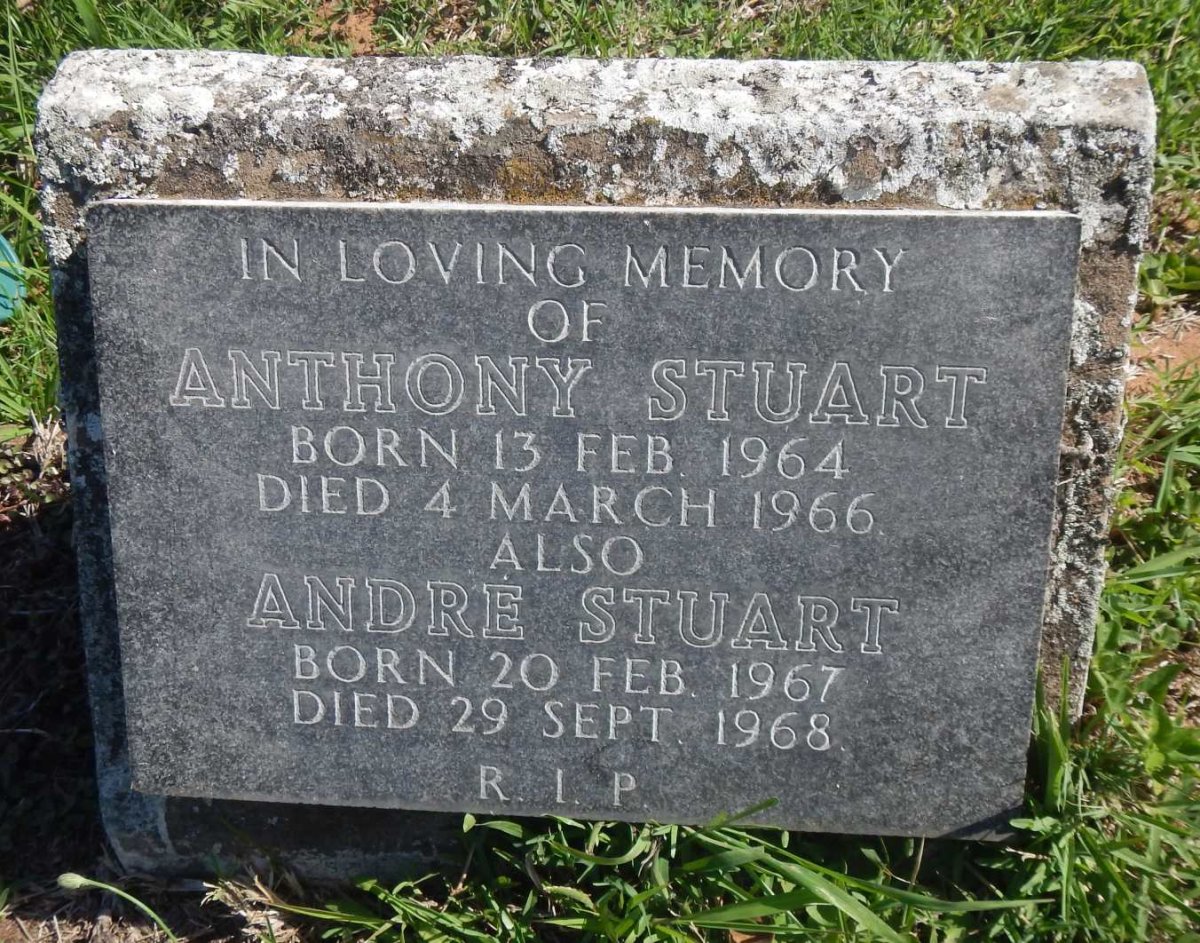 STUART Anthony 1964-1966 :: STUART Andre 1967-1968