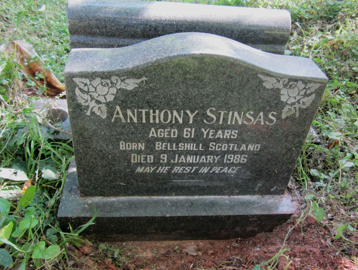 STINSAS Anthony -1986