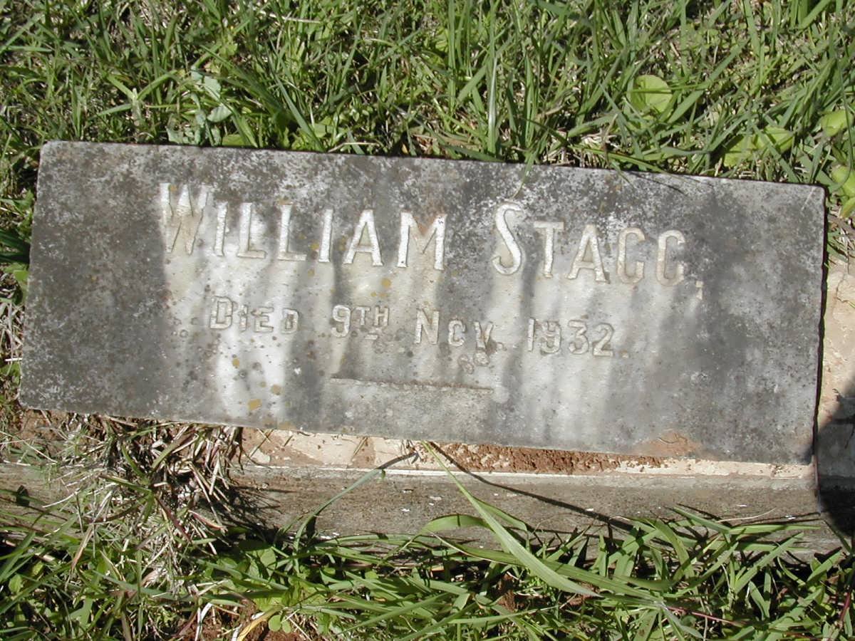 STAGG William -1932
