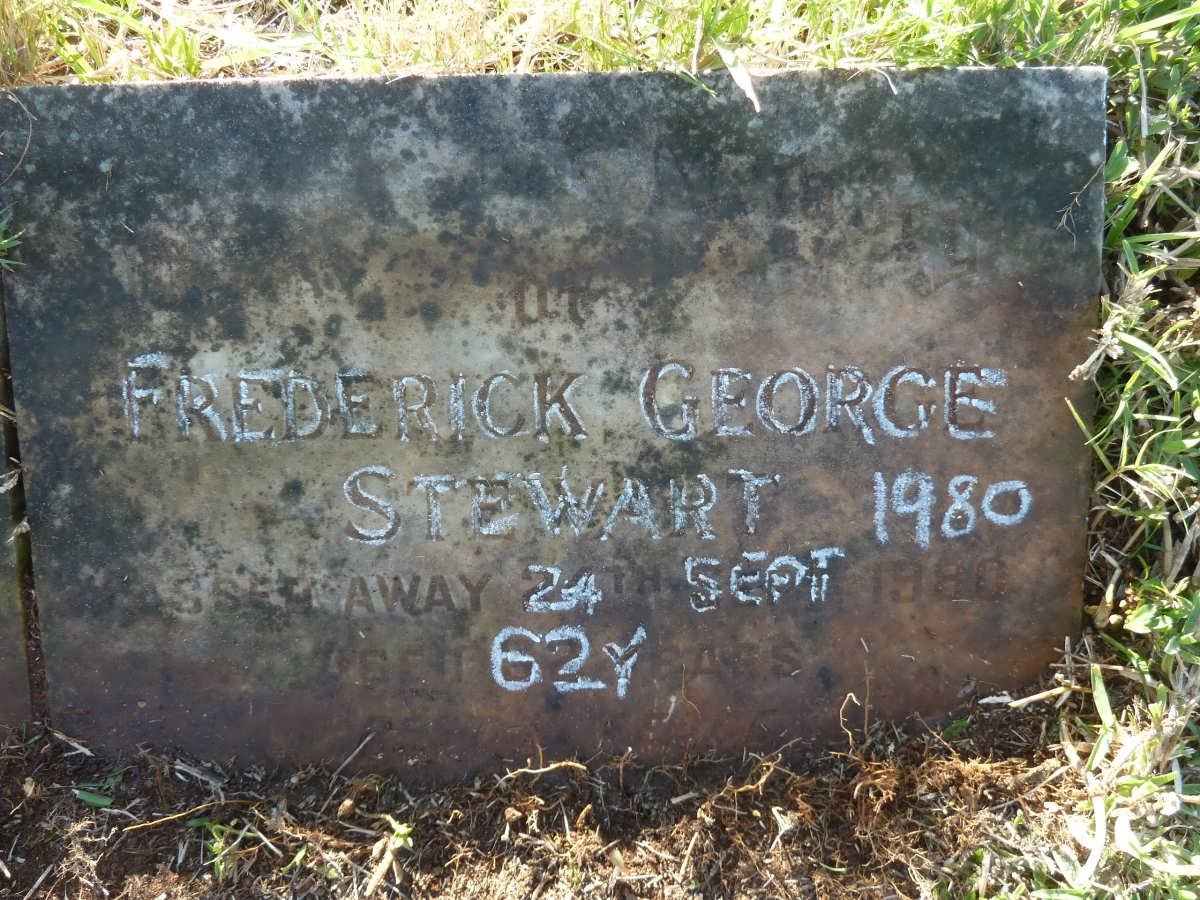 STEWART Clarence Mayne -1968 :: Frederick George -1980