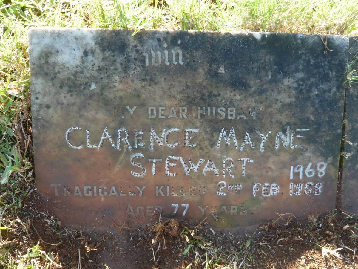 STEWART Clarence Mayne -1968 :: Frederick George -1980