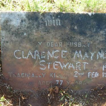 STEWART Clarence Mayne -1968 :: Frederick George -1980