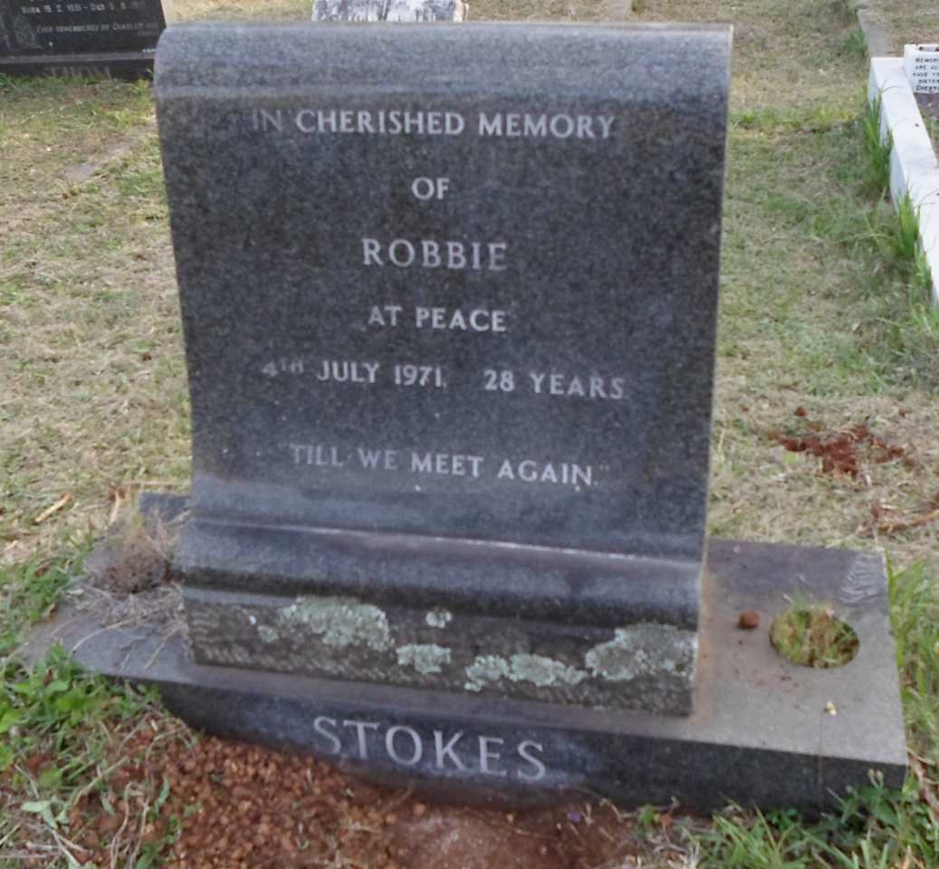 STOKES Robbie -1971
