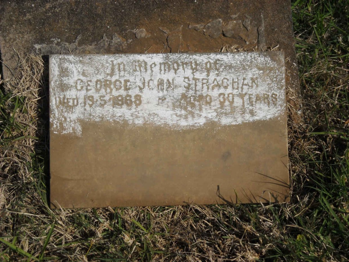 STRACHAN George John -1968