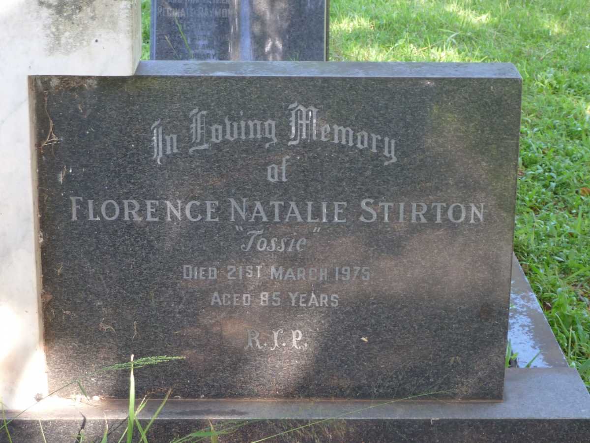 STIRTON Florence Natalie -1975