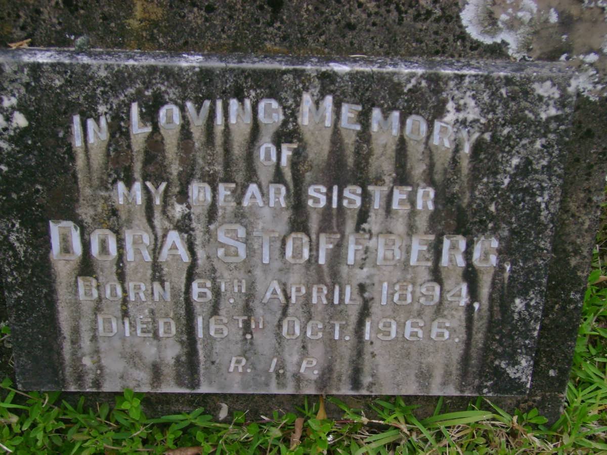 STOFFBERG Dora 1894-1966
