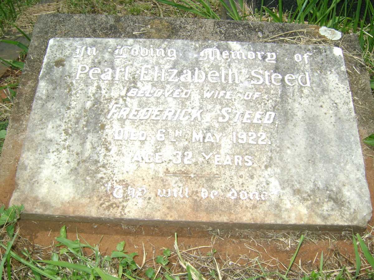STEED Pearl Elizabeth -1922