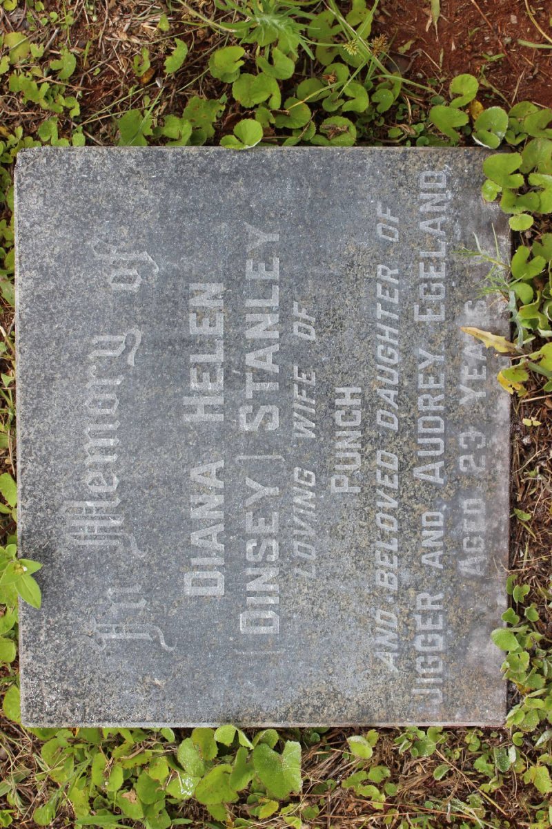 STANLEY Diana Helen -1972