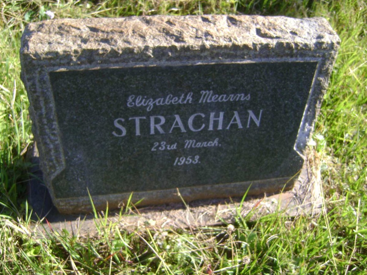 STRACHAN Elizabeth Mearns -1953