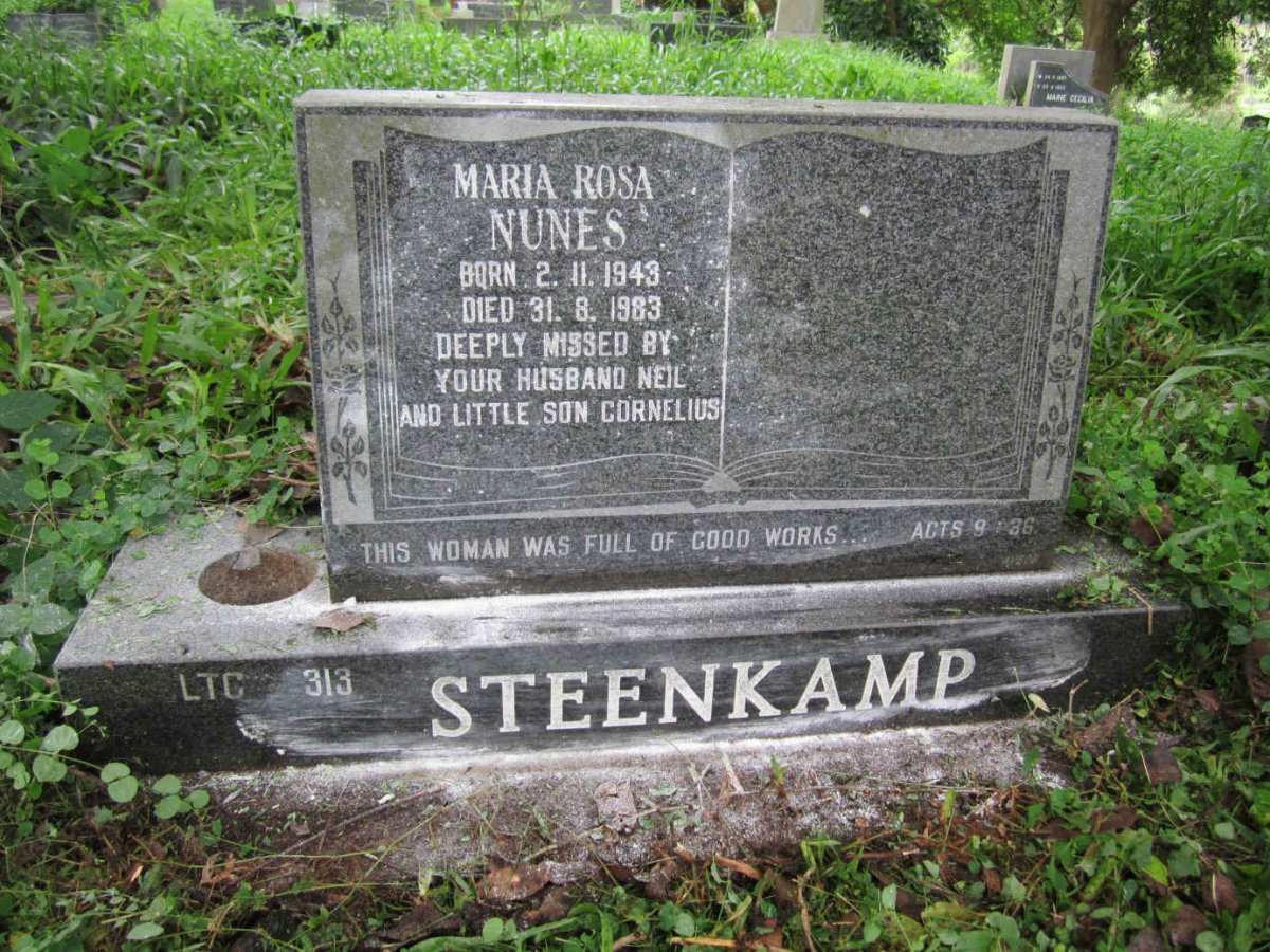 STEENKAMP Maria Rosa Nunes 1943-1983