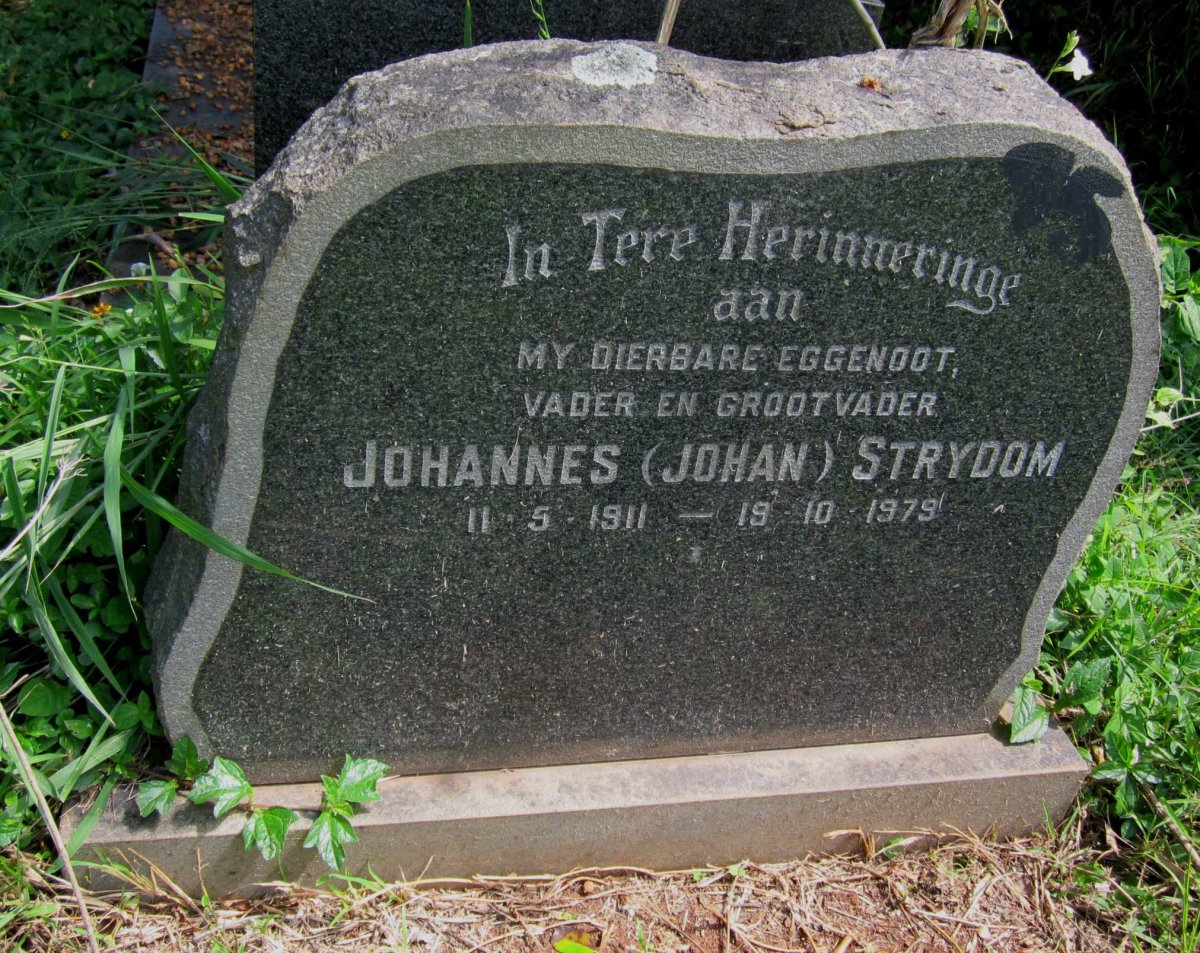 STRYDOM Johannes 1911-1979