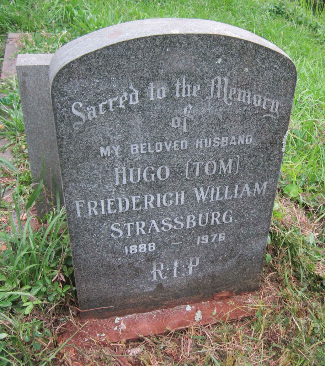 STRASSBURG Hugo Friederich William 1888-1976