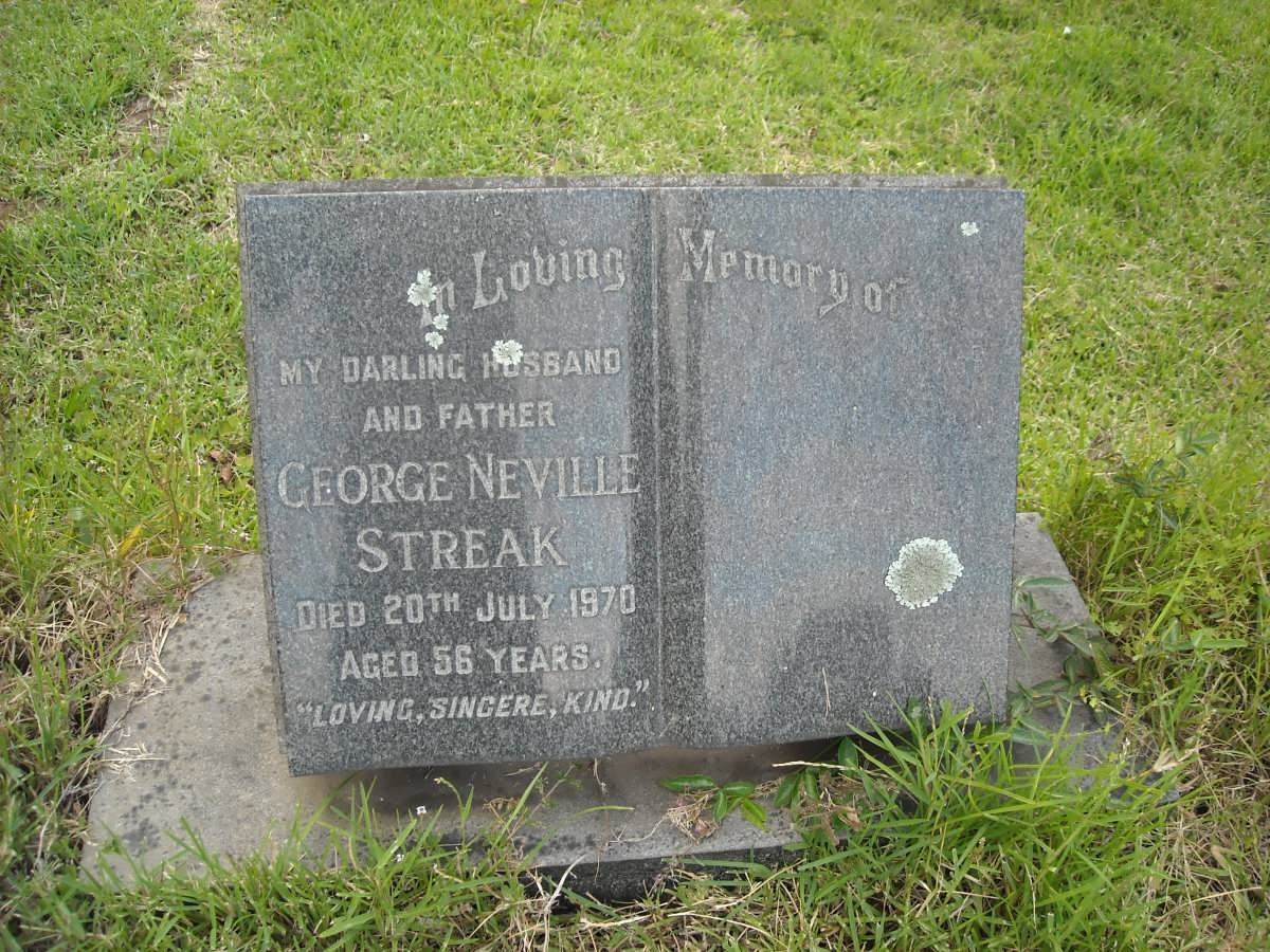 STREAK George Neville -1970