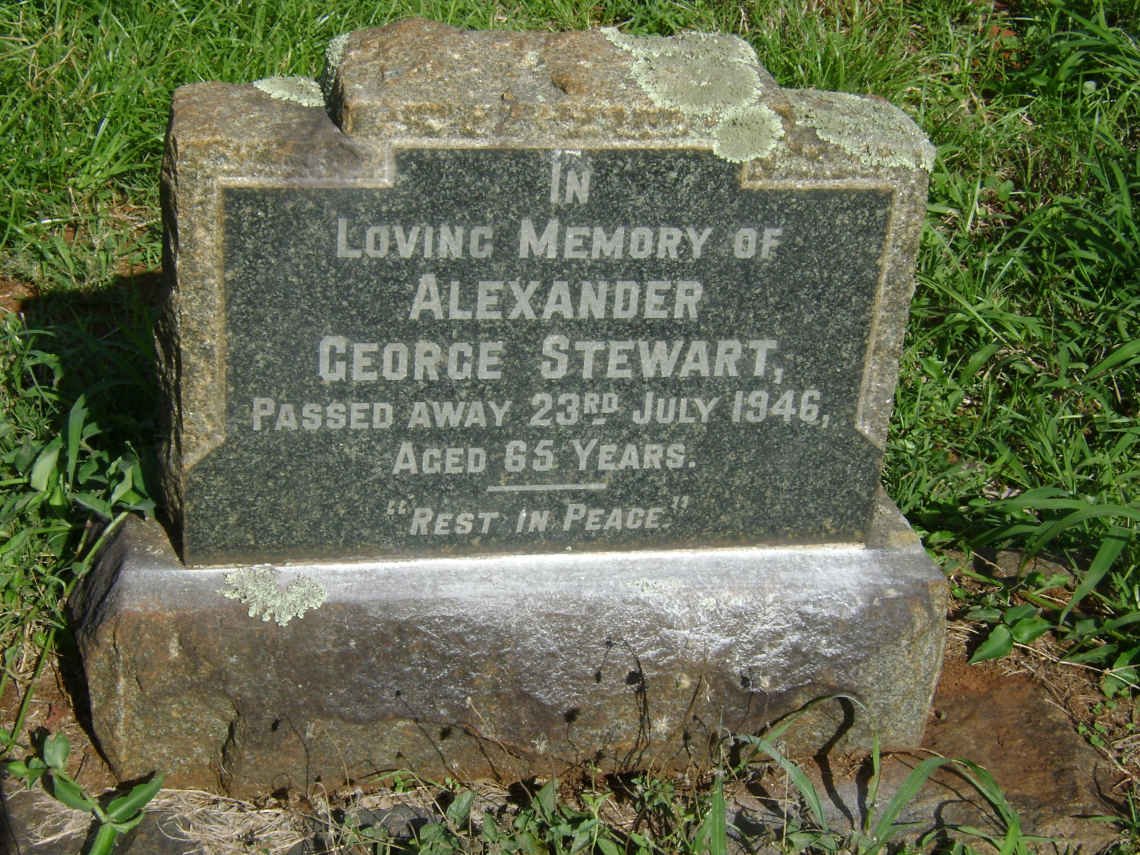 STEWART Alexander George -1946