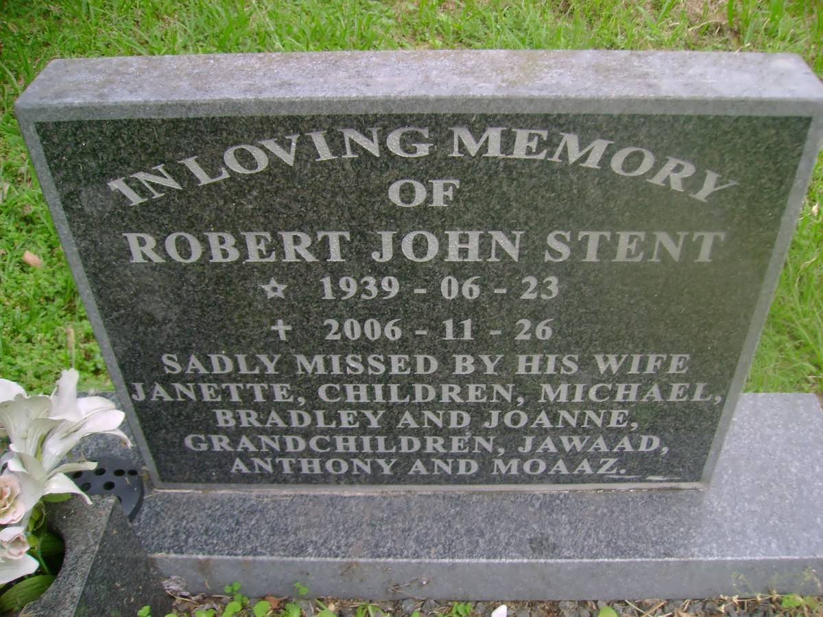STENT Robert John 1939-2006