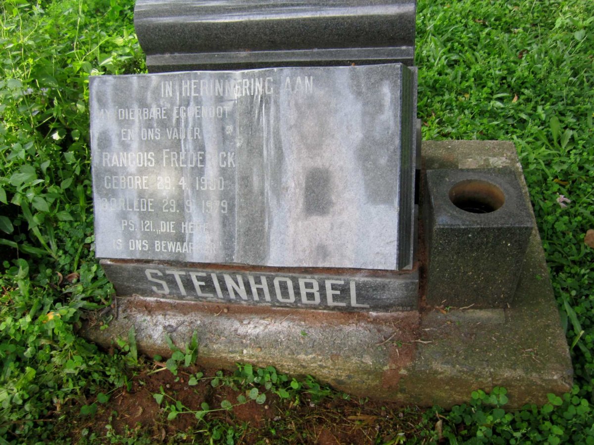 STEINHOBEL Francois Frederick 1930-1979