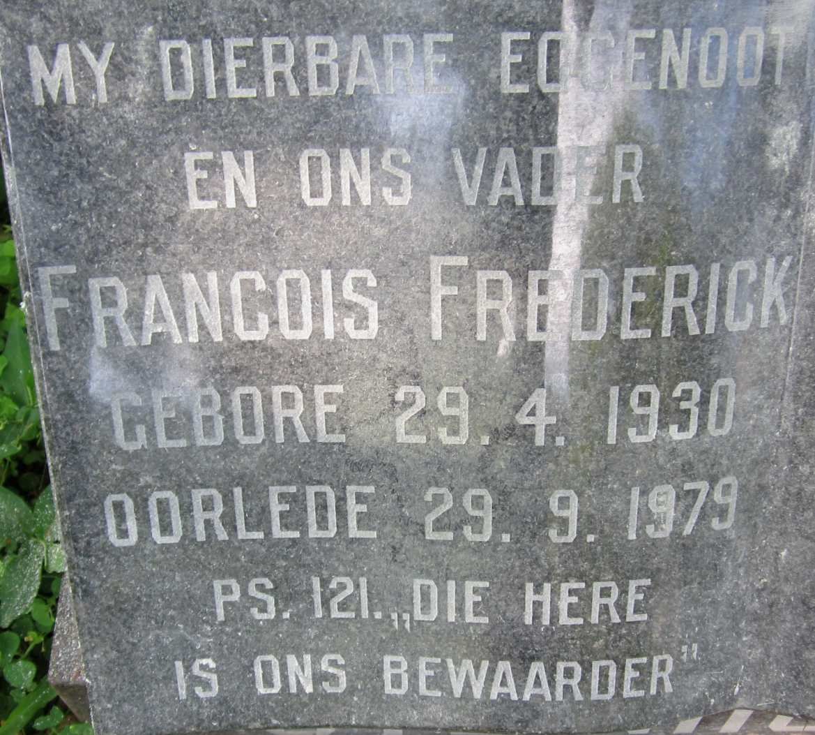 STEINHOBEL Francois Frederick 1930-1979
