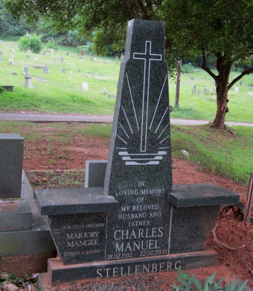 STELLENBERG Charles Manuel 1932-2000 &amp; Marjorie Mangee 1935-2011
