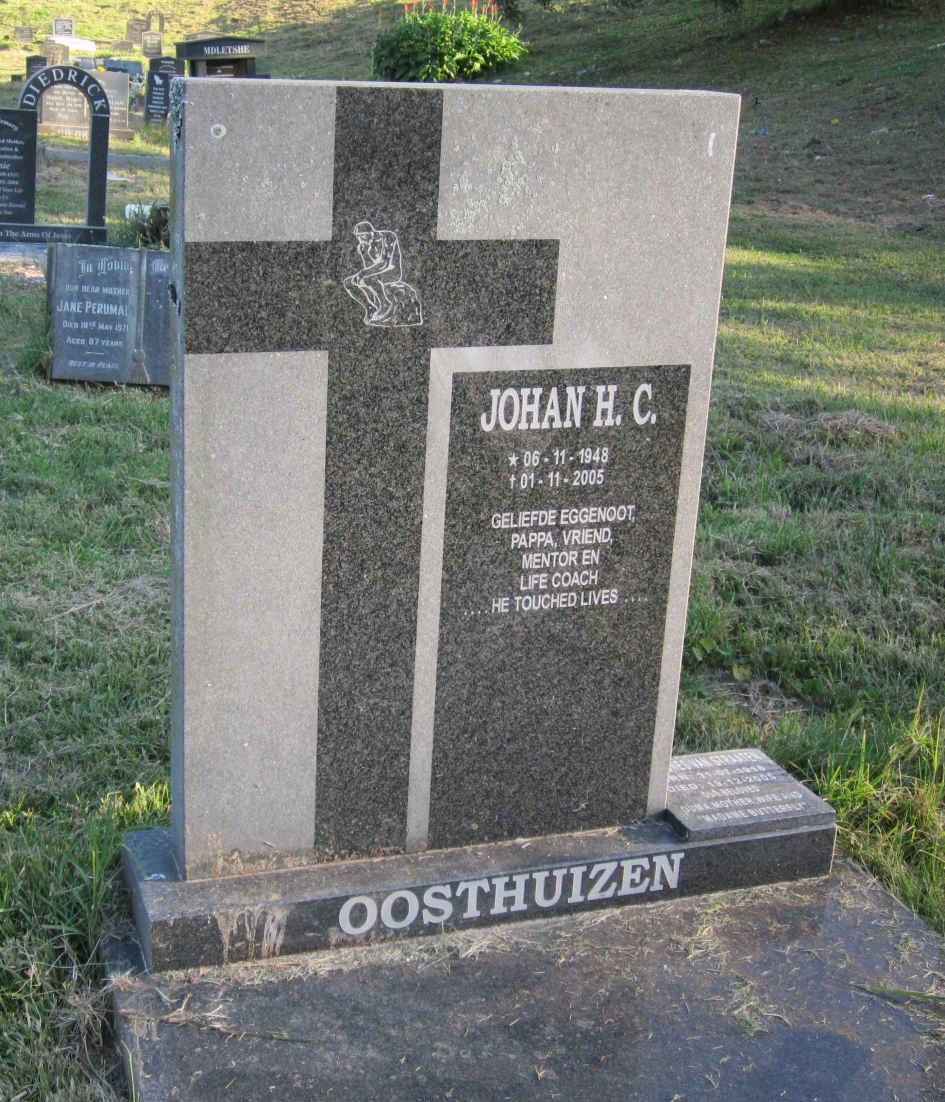STRAATEN Iris Agnes, van 1918-2005 :: OOSTHUIZEN Johan H.C. 1948-2005