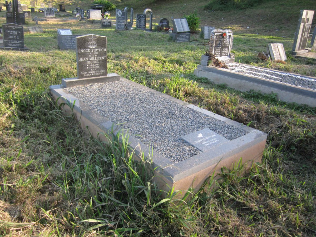 STRYDOM Enock -1971 :: NICHOL Jean Millicent 1944-1996 :: STRYDOM Jennifer 1955-2013