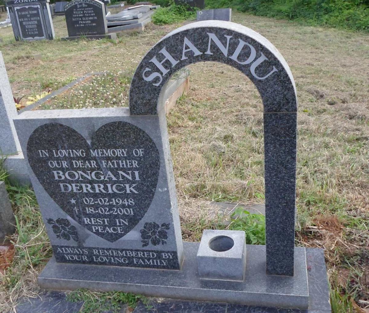 SHANDU Bongani Derrick 1948-2001