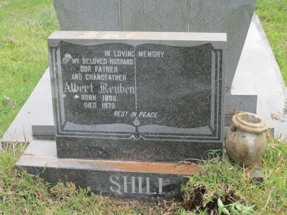 SHILI Albert Reuben 1896-1973