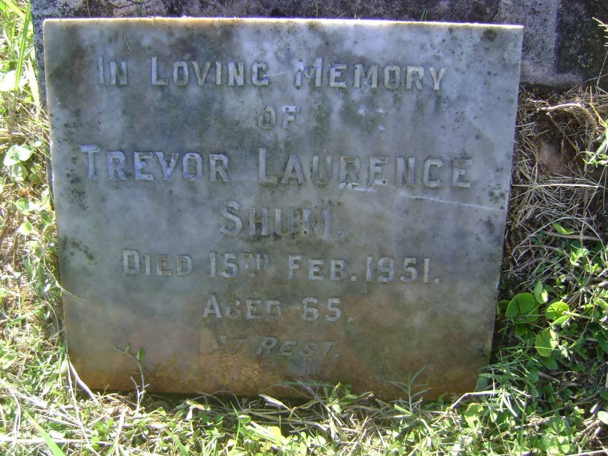 SHUM Trevor Laurence -1951