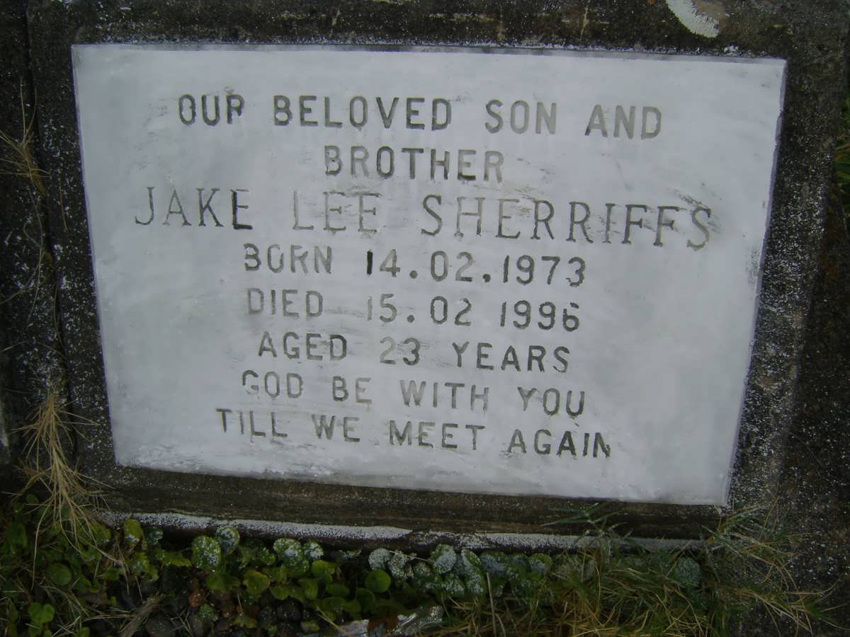 SHERRIFFS Jake Lee 1973-1996