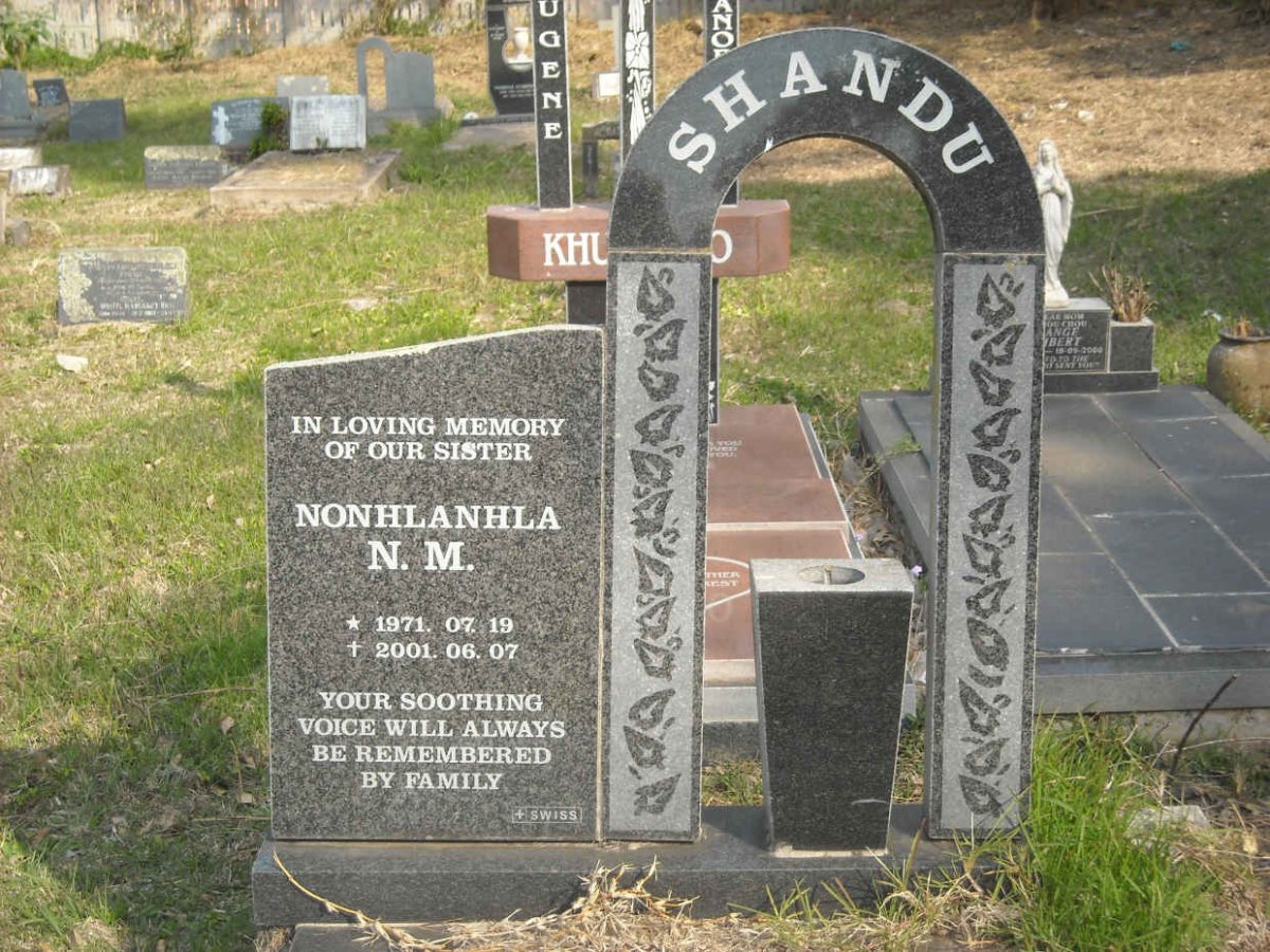 SHANDU Nonhlanhla N.M. 1971-2001