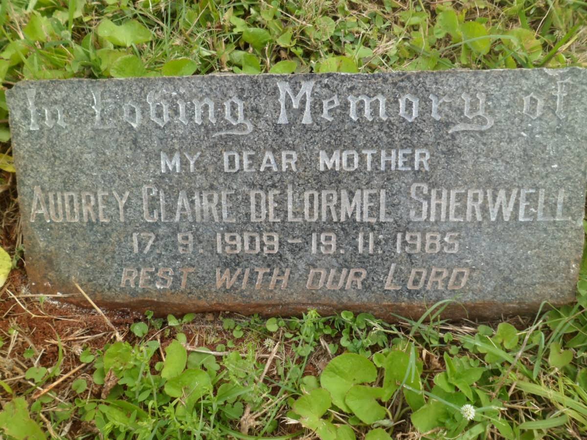 SHERWELL Audrey Claire De Lormel -1985