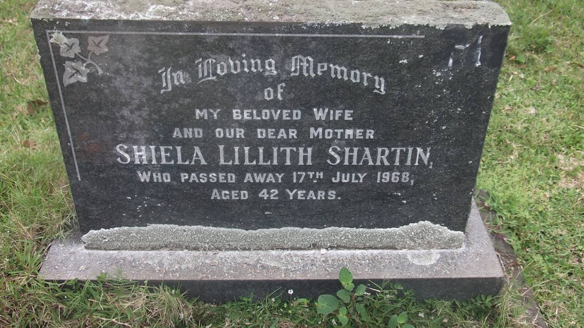 SHARTIN Shiela Lillith -1968