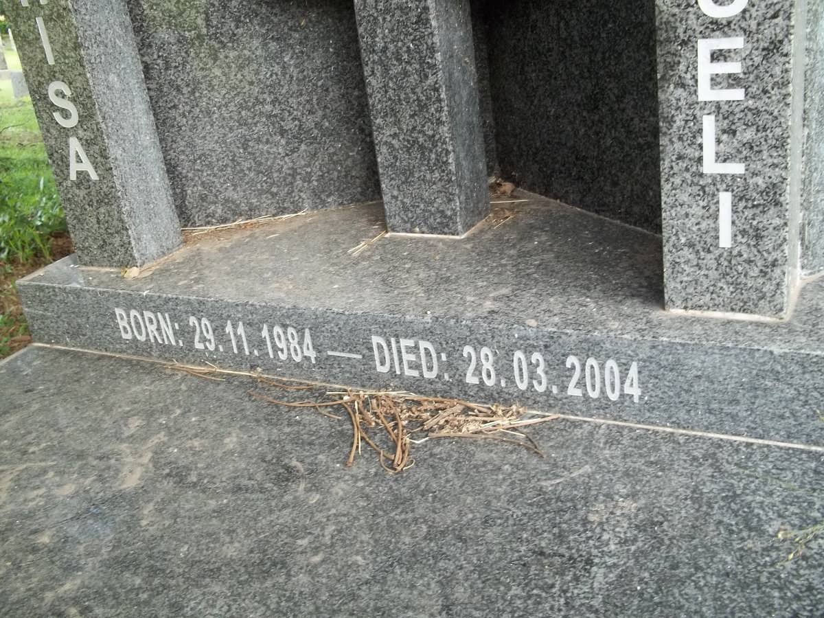 SHOZI Thamsanqa Ernest 1984-2004