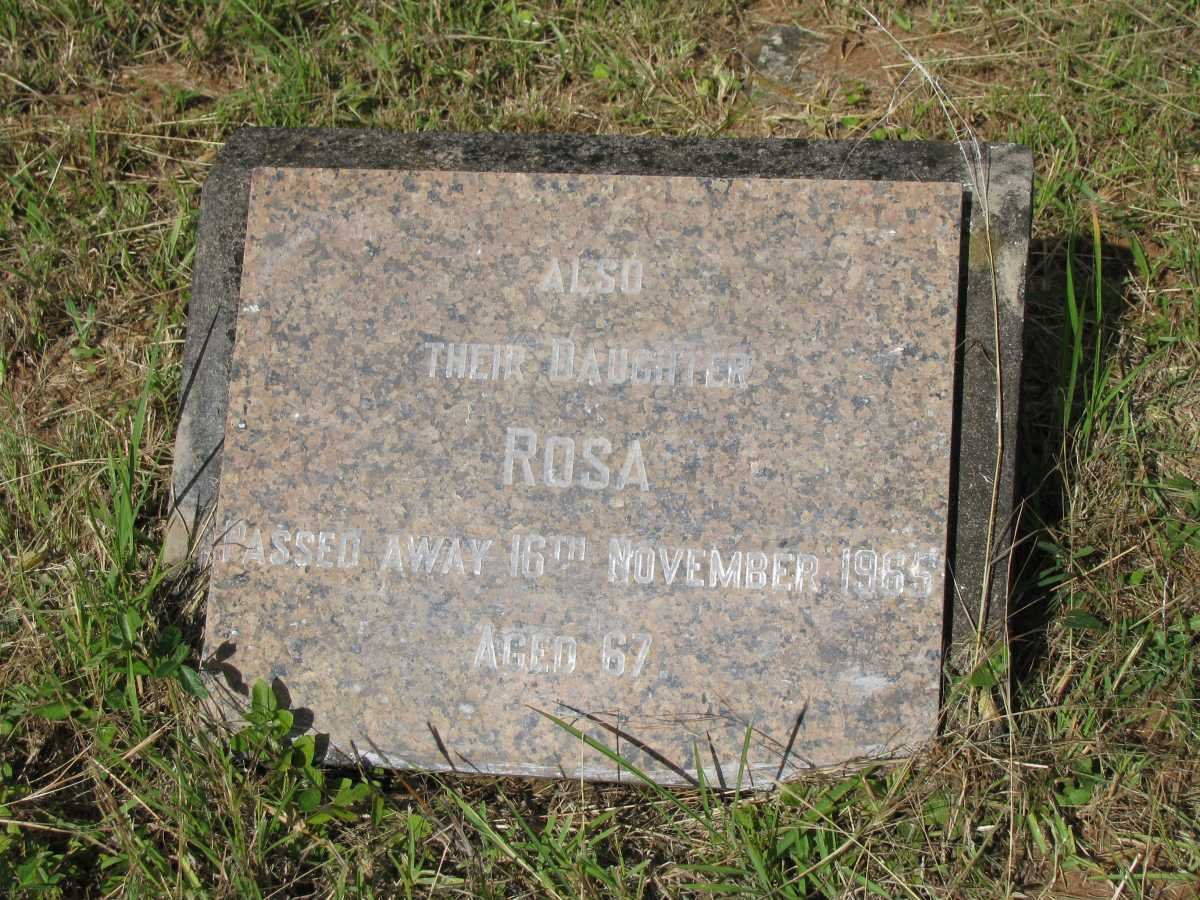 SHADWELL Rosa -1965