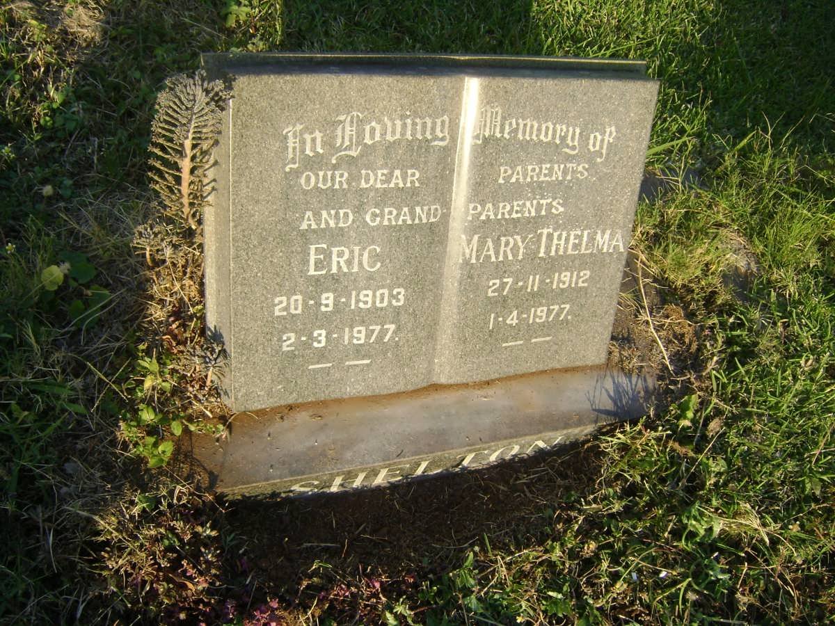 SHELTON Eric 1903-1977 &amp; Mary Thelma 1912-1977