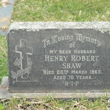 SHAW Henry Robert -1965