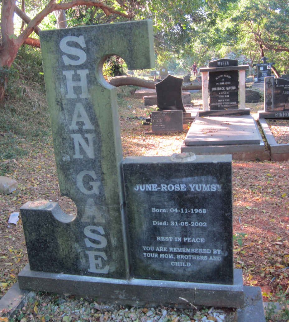 SHANGASE June-Rose Yumsy 1968-2002