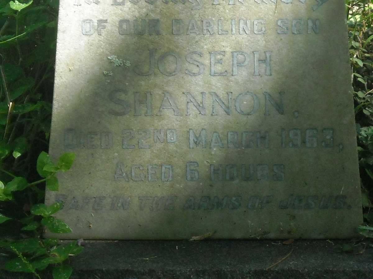 SHANNON Joseph -1963