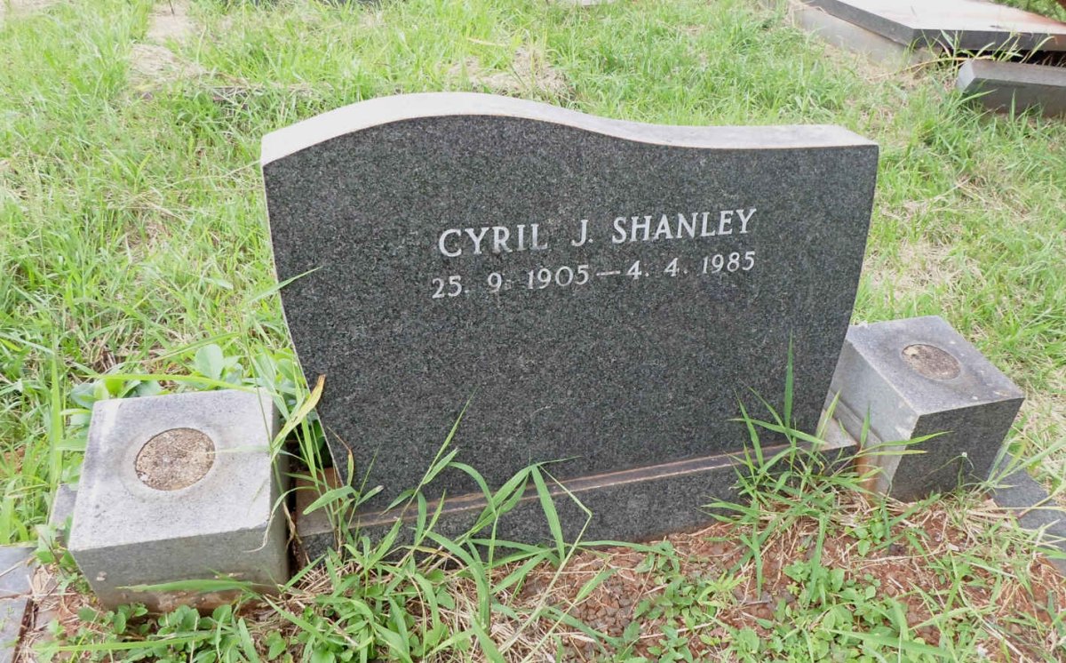 SHANLEY Cyril J. 1905-1985