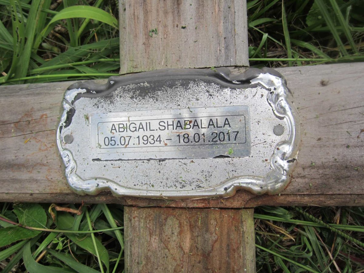 SHABALALA Abigail 1934-2017